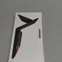 Doohoeek Universal Bluetooth Mini Keyboard, Wireless Compact Keyboard with Orange Navigation Keys & Any-Angle Stand for Android/iOS/Windows, Dual-Device Keypad for Phones/Galaxy Z Fold/iPad mini