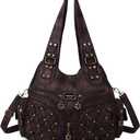 Angel Barcelo Purses for Women Large Shoulder Bag Soft Hobo Bags for Women