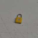 Fingerprint Padlock eLinkSmart Gym Locker Lock with Phone App iOS Watch Metal Keyless Combination Locks for School Sports Locker Hasp Storage Backpack Suitcase Yellow