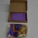 BBTO Graduation Decorations 2025 Graduation Party Supplies Congrats Grad Banner Confetti Star Balloons Foil Fringe Curtain Tablecloth for College High School Grad Decor(Purple, Gold)