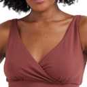 HATCH The Dream Feed Nursing & Sleep Bra, Stretchy & Wireless with Crossover Pull-Down Design for Breastfeeding (M)