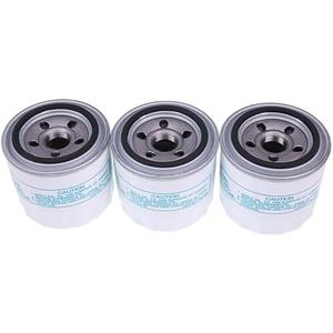 Czomoizc 3PCS Oil Filters HH160-32093 HH160-32090 15853-32430 0185-5835 Compatible with Kubota B F FZ RTV KX Series Grasshopper 928D 928D2 930D 930D2