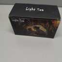 Tiny Land Kids Tent with Mat and Star Lights, Indoor Playhouse for Toddlers, 57"x36"x52" Large Reading Nook for Girls & Boys, Modern Bed Canopy for Kids Room (Cream)