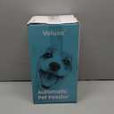 VOLUAS Automatic Cat Feeders - Pet Food Dispenser for Dry Food, Timed Cat Feeder with Desiccant Bag, Programmable Portion Size Control 4 Meals Per Day, 10s Voice Recorder (White Opaque)