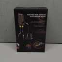 Luxurious 3-in-1 Electric Wine Aerator, Dispenser & Vacuum Pump - Wine Preservation System - Gifts for Women Wife Men Husband(Black/Gold)