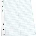 Rite in the Rain Weatherproof Loose Leaf Paper, 4.625" x 7", 32# White, Transit Pattern, 100 Sheet Pack (No. 302)
