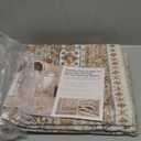 3x5 Washable Area Rug for Entryway, Kitchen Rugs Non Slip for Dining Room, Vintage Floral Soft Living Room Rug, Thin Area Rug Indoor for Bedroom, Kids Room Decor(Orange,3'x5')