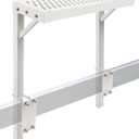 Boat Lift Step-Over Platform Non-Slip Shore Station Boat Lift Parts & Dock Step for Safer Boarding Universal Boat Lift Guides Accessory, 500 lbs Capacity