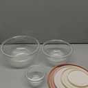 Freshmage Glass Mixing Bowls with Lids Sets, 4 Packs Glass Bowls with Lids for Kitchen Baking, Meal Prepping and Salad, Bpa Free and Dishwasher Safe Serving Bowls, 0.2/0.5/1.1/2.1