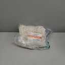 H.VERSAILTEX Bathroom Rugs Bath Rugs for Bathroom Non Slip Bath Mats Extra Thick Chenille Striped Rug 17" x 24" Absorbent Soft Shaggy Washable Dry Fast Bath Mats for Bath Room Floor - Ivory