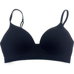 Victoria's Secret Pink Seamless Push-Up Bra (Medium, Black)