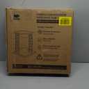 Amazon Basics Cat Condo Tower with Hammock Bed and Scratching Post,Easy to Assemble,Plush Hammock,Interactive Hanging Ball, Durable Sisal Scratch Posts for Indoor Cats, 15.8 x 15.8 x 19.7 Inches, Gray