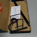 Ottsuls Bird Feeder Pole, 45 INCH Heavy Duty Shepherds Hooks for Outdoor with 5 Prong Base, Adjustable Stand Hanger for Garden Plant, Hummingbird Feeder, Lantern, Hanging Wedding Decor (Pack of 1)