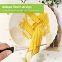3 x Corn Peeler,Corn Stripper Tool,Corn knife for corn removal,Corn Cutter,Corn Peeling Knife,Corn Scraper,Quick Corn Grain removal, Kitchen Multifunctional Knife1Pcs