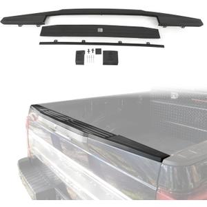 KUAFU Tailgate Molding Kit Top Trim Cap Cover Compatible with 2017-2022 Ford F250 F350 Super Duty Flex Step Replacement for HC3Z9940602A HC3Z9941018AC FO1904134 FO1904141 FO1904140