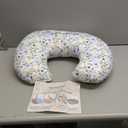 Nursing Pillow, Breastfeeding Pillow with Removable Cover, Ergonomic Breast Feeding Pillow, Baby Feeding Support Cushion for Mom Easier Breastfeeding- Original Size/Leaves