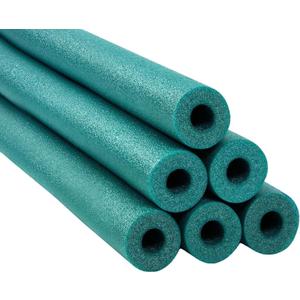 Chochkees Pool Noodles 52" x 2.5" Inch Swimming Hollow Core Foam Tube, Floating Thick Noodles for Floating, Pool Accessories, 12-Pack