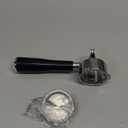 CASABREWS 51mm Stainless Steel Portafilter Set, 3 Ears Espresso Filter Holder with Double Spouts & 51mm Filter Baskets, Compatible for CASABREWS 3700 Essential and CM5418 Coffee Machine