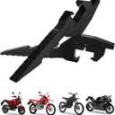 Extended Foot Pegs, Passenger Pedal Rest Footpeg for Most Motorcycles, Dirt Bikes, Mini Bikes, Electric Dirt Bikes, Street Bikes, Knight Black