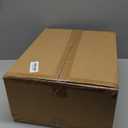 Farmhouse Lamps with USB A+C Charging Ports & AC Outlet, Rustic Vintage Industrial Table Lamps Metal Lamp with Glass LED Night Light & Beige Fabric Shade for Living Room Bedrooms Nightstand Bronze