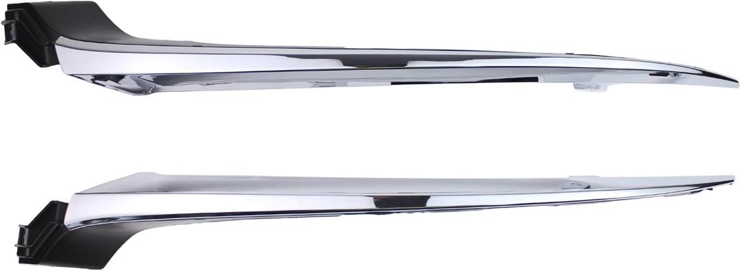 Chrome Headlight Molding Trim Left and Right for Honda Accord 2021 2022