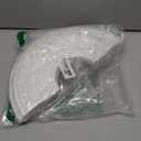 Uenhoy Split Lighting Ceiling Medallions for Light Fixtures and Ceiling Fans, 12" OD x 4" ID Round Ceiling Cover Plate, PU Ceiling Fan Medallion, White