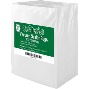 O2frepak 300 Count 8x12 Quart Vacuum Sealer Bags with BPA Free and Heavy Duty, Vacuum Seal Food Sealer Bags,Great for Food Storage Vaccume Sealer PreCut Bag
