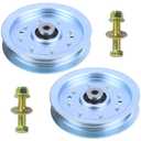 2 Pack 756-04129B Idler Pulley Replaces 753-08171 753-08068 956-04129 Rotary 12675 for Cub Cadet 42" 50" RZT 50 LTX 1040 LT1045 LTX1050 RZT54 LTX1045 LT1500 RZT42 LT2000 Troy Bilt 42 Mowers