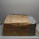 Sweetcrispy Counter Height Bar Stools Set of 2, 30 inch Height Stool Faux Leather Barstools with Back, Armless Kitchen Island Countertop Comfortable Modern Chairs with Metal Legs - Classic Black