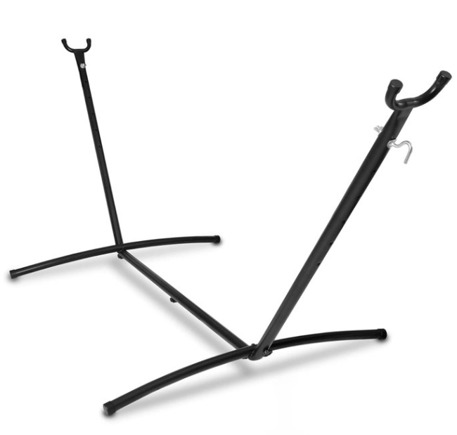 9FT Hammock Stand Only, 450LBS Weight Capacity (Black)