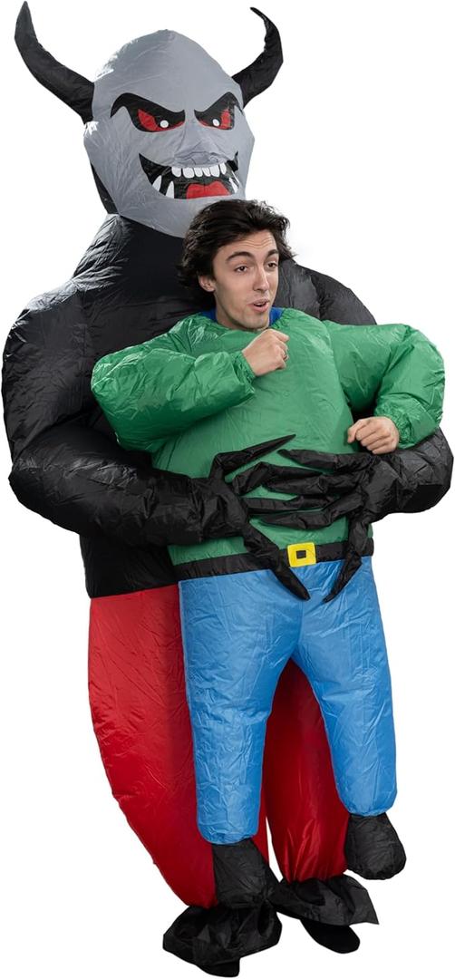 Costume Agent Krampus Carry Me Chub Suit Funny Inflatable Christmas Costume