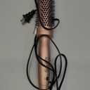 Terviiix Thermal Brush Get Voluminous Style, Quick Heating Hot Brush, Ceramic Tourmaline Ionic Heated Curling Iron, Digital Display 9 Temperatures Curling Wand, Dual Voltage, 1.5 Inch (Rose Gold)