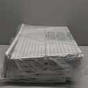 SNSLXH 5 Pack Stackable Closet Storage Basket, Multifunctional & Foldable Closet Organizer for Bathroom Kitchen Laundry Room Wardrobe Storage, Space-Saving Clothes Storage Drawer Organizer, White