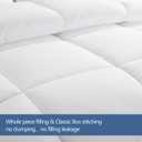 MAPLE DOWN Soft Full Size Comforter Duvet Insert-Down Alternative Comforter with Corner Tabs-Lightweight Fluffy Breathable Machine Washable (White, 82x86)