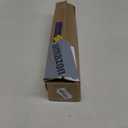 Cobweb Duster with Pole, 4ft Stainless Steel Pole Cobweb Brush with Medium-Stiff Bristles for Walls Beams Shelves Iight Fixtures and Window Screens (4 Foot (Pack of 1))