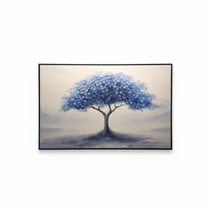 Large Wall Art Geometric Tree Wall Art Picture Painting Canvas Art Wall Decor Artwork Print Picture For Bedroom Multicolor Office Home Wall Decor Artwork 29 X 58 In