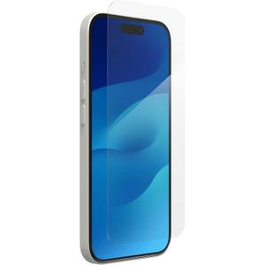 ZAGG Glass+ Screen Protector for iPhone 15/16 Plus-3X Stronger with Reinforced Edges, Scratch & Smudge-Resistant Surface, InvisibleShield, Easy to Install