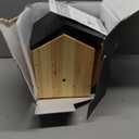 TT Nature Bird Feeder with Camera, Upgraded 1.5L Smart Birdhouse Al Identify for 10000 Plus Species, Auto Capture & Real-time Notifications, Ideal Gift for Bird Lovers (Iron Roof)