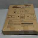 Cat Litter Mat - 23.2'' x 14.6'' Small Litter Trapping Mat, Easy to Clean Litter Box Mat, Waterproof, Urine-Proof, Non-Slip Kitty Litter Mats for Floor, Grey