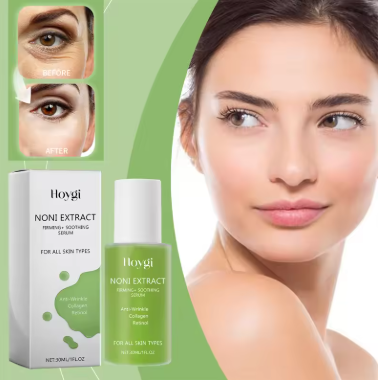 Hoygi NONI EXTRACT FIRMING+SOOTHING SERUM Anti-Wrinkle Moisturizing Essence 30ML (Pack Of 2)