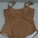 American Trends Womens Swimsuits One Piece Swimsuit Women Tummy Control Bathing Suit for Women Sexy Slimming Swimsuit (Large, Brown)