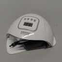 JODSONE U V LED Nail Lamp, Nail Dryer for Gel Polish, Led Light with Automatic Sensor & 4 Timers (Milky White)