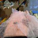 WYB Glinda Dress for Girls Pink Witch Costume for Girls Halloween Cosplay Outfits Party Dress with Accessories (9-10 years)