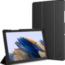 JETech Case for Samsung Galaxy Tab A8 10.5-Inch 2022 (SM-X200/X205/X207), Slim Lightweight Stand Protective Tablet Cover with Auto Wake/Sleep (Black)