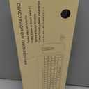 cimetech EasyTyping KF10 Wireless Keyboard and Mouse Combo, [Silent Scissor Switch Keys][Labor-Saving Keys]Ultra Slim Wireless Computer Keyboard and Mouse, Easy Setup for PC/Laptop/Mac/Windows - Grey