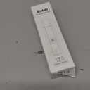 Dog Nail Trimmers-Powerful 2-Speed Dog Nail Grinder-with Safe LED Lighting and Battery Capacity Indicator Light & Type-c USB Rechargeable Quiet pet Nail Grinder Clipper for Dogs/Cats (White)