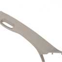 HECASA Front Left A Pillar Grab Handle Molding Trim Fits 2002-2010 Dodge Ram 1500 2500 3500 Pickup Truck Replacement for 1TE75BD1AA 5GR29TL2AF Driver Side Windshield Post Interior Trim Beige