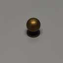 10 Pack Antique Brass Cabinet Knobs 1 Inch Round Drawer Knobs for Kitchen Bathroom Bedroom