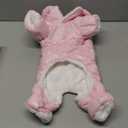 AOFITEE Dog Coat, Dog Winter Jacket, Fullbody Dogs Winter Coat Snowsuit, Waterproof Pet Puffer Jacket Snow Suit with Legs, Pet Fleece Vest, Cold Weather Coats for Small Dogs, Pink L