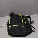 Soccer Backpack for Men Women Athletes, Equipment Bags with Ball Holder, Basketball Volleyball Backpack Water Resistant (Black Green)